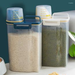 Storage Bottles Eco Friendly Rice Bucket Kitchen Organisers Box Plastic Container Grains Sealed Moisture-Proof Tank