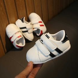 Sneakers Girls baby white shoes childrens casual boys toddler single 2019 spring and Autumn New H240509