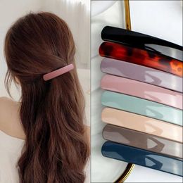 Hair Accessories Korean Style Frosted Back Head Steel Clip Headwear Women's Simple Large Spring Fashionable
