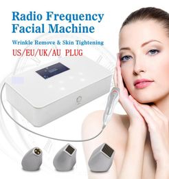 Intelligent Fractional RF Machine Radio Frequency Face Lift Skin Tightening Wrinkle Removal Dot Matrix Beauty Device DHL Ship3240588
