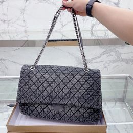 Top High Quality Denim Shopping Bag Fashion Large Capacity Women Chain Bag French Quilted Designer Handbag Crossbody Luxurys Totes Bags Ttcv