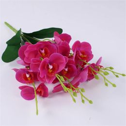 Decorative Flowers Wedding Home Decor Artificial Butterfly Orchid Bouquet Vibrant And Lively Atmosphere Long Lasting Floral Decoration