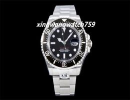 43mm KS Factory Mens Automatic Eta 2824 Watch Men Black Pvd Ceramic Bezel 126600 Sea Dweller Dive Sport 126603 Watches Swiss Wrist9477330