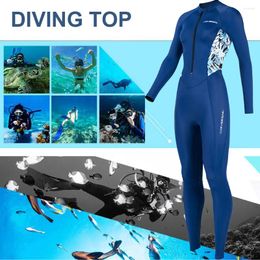 Women's Swimwear Women Men Quick Dry Wetsuits Jumpsuit One Piece Long Sleeve Suit Snorkelling Surfing Swimming For Water Sports Kayakboarding