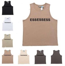Men Designer T shirt Man Tank Top Summer Print Letters Loose Hip Hop Trend Stylist Tshirts Fashion High Quality Size S-XL