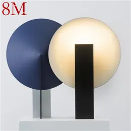 Table Lamps 8M Contemporary Simple Lamp LED Colorful Desk Lighting For Home Bedroom Decoration Living Room