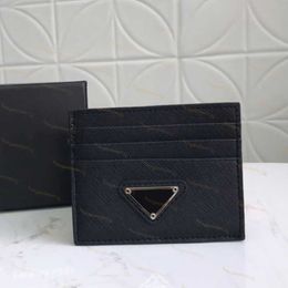 2020 new fashion man Card Holders woman credit Card Holders Classic card wallet High quality genuine leather simper mini wallets with b 253u