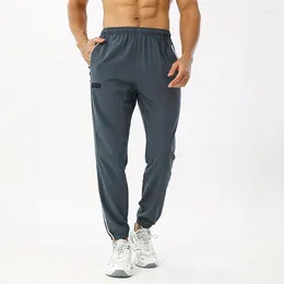 Men's Pants Summer Quick-drying Sweatpants Running Fitness Loose Casual Elastic Waist Training Jogging Men