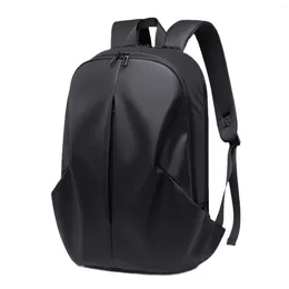 Backpack Oxford Cloth Casual Computer For Men Fashionable Black Large Capacity Travel