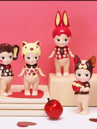 Blind box 2020 Valentines Day Collection Blind Box Rabbit Cats Cute Girl Gift Cartoon Doll Mysterious Surprise Collectibles T240506