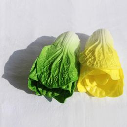 Decorative Flowers Artificial Foods & Vegetables For Home Kitchen Vegetable Shop Restaurant Window Display Fake Cabbage Props