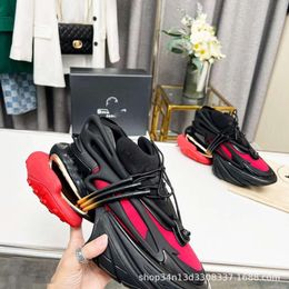 Top BBalmaiin Sneakers Designer Quality Balmiaann Shoes Space Shuttle Sneaker Thick Sole Heightened Couple Men Women Sports C JTZB