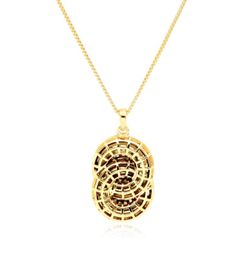 Varole Fashion romantic OEM pure 18k gold plated chunky necklace custom name jewelry stainless steel woman8930268