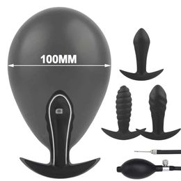 Other Health Beauty Items Inflatable hip diffuser anal plug suitable for women Dildos vaginal adult games male Anus toys couple tools Q240508
