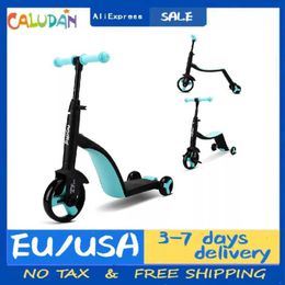Strollers# Kick Nadle Childs Children scooter childrens Tricycle kids Baby scooters 3 in 1 scooty Child for Bike Ride On Toys tricks T240509