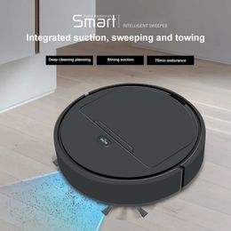 6000PA Smart Robot Vacuum Cleaner USB Charging 3In1Smart Sweeping Spray Sweeper Floor Dry Wet Cleaning 1200mAH 240506