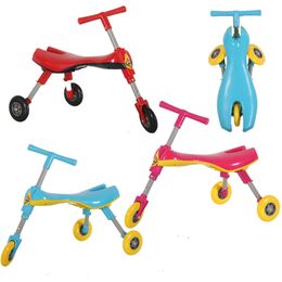 Lei Ou Praying Mantis Car Balanced Children's Foldable Three Wheeled Baby Scooter