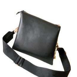 Sagniere di moda borse da donna catena vera pelle nera sacca a tracolla di grande capacità di alta qualità borse tra trasversale#57790 320s