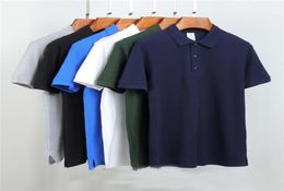short sleeve cotton shirt jerseys polos shirt s Men clothing New SXL Brand New style mens polo shirt Top Crocodile Embroi9314401