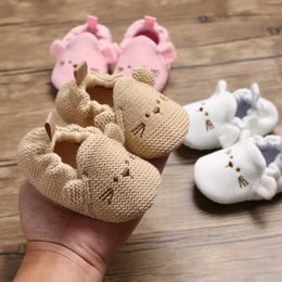 Sneakers Hot Newborn Toddler Baby Boys Girls Anti-slip Crib Shoes Soft Sole Prewalker Lovely 0-18M H240508