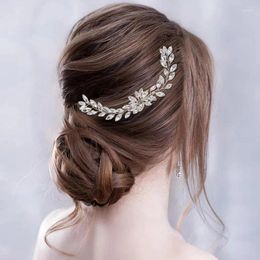 Hair Clips Trendy Handmade Comb Crystal Headband Tiara For Women Party Pageant Bridal Wedding Accessories Jewellery Gift