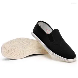 Casual Shoes Chinese Beijing Cloth Ace Martial Arts Bruce Lee Traditional Retro China Style Tai Chi Rubber Sole 35-45