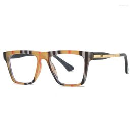 Sunglasses Women's Striped Leopard Print Frame Glasses Luxury Scratch Aspheric Resin Lens Sun