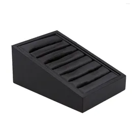 Jewelry Pouches Rings Earrings Tray Storage Box Organizer Case Display Holder Charming Women For Trays Countertop Stores