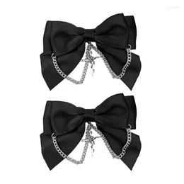 Hair Clips 634C Sweet Girly Bow Clip Elegant Large Bunches Accessories French Barrette For Women