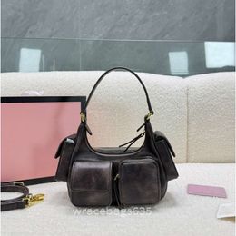2024 Evening Bags Vintage Street Luxury Shoulder Bag Pockets Handbag Bolsas Female Brand Designer Purse 231128