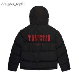 mens jacket Trapstar brand London Decoded trapstar tracksuit Puffer 2.0 Gradient trapstar jacket Black Jacket Men Embroidered Thermal Hoodie Winter Coat Tops 690f