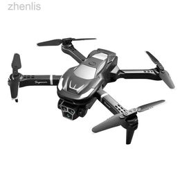 Drones RC drone 8k professional three HD camera 2.4G obstacle avoidance for aerial photography optical flow foldable four helicopter toy gifts d240509