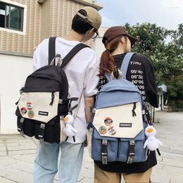 Backpack Female Harajuku Nylon Bag Kawaii Girl College Student Waterproof Fashion Ladies School Book Bags Women Cute Backpacks