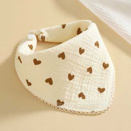 Towels Robes Muslin Baby Bibs Bandana Drool Bibs Cotton Saliva Towel Feeding Burp Cloths Neckerchief Bandana for Teething Drooling Dropship