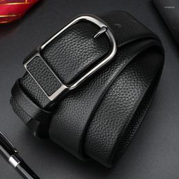 Belts Designer Men High Quality Fashion V Letter Luxury Genuine Leather Belt Classic Exquisite Ceinture Homme