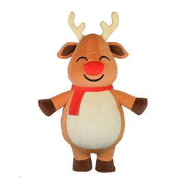 Mascot Costumes Professional Mascot Costume Christmas deer Fancy Dress Adult Size