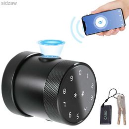 Smart Lock 5-in-1 unlocking smart door lock keyless entry biometric door knob with keyboard BT Tuya application remote control password fingerprint WX