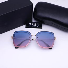 Desingers Sunglasses Young Man Luxurys Large Frame Beach Sun Bathing Driving Cool Photos for travel must-have Special Anti-high Beam Dr 276s