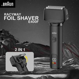 Razors Blades Original Tobraun 5400s electric shaver beard trimmer portable reciprocating Q240508