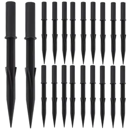 Garden Decorations 20 Pcs Solar Lawn Light Stakes Plastic Path Replacement Lamp Parts Landscape Accessories