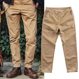 Men's Pants Men Dirt-resistant Button Zipper Closure Loose Pockets Work Breathable Trousers Clothes