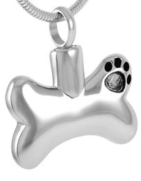 My Puppy039s Most Loving Bone Cremation Urns For Ashes Stainless Steel Urn Pendant Dog Printed Pet Necklaces3512039