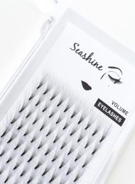 10D Individual Eyelashes Russian Volume Middle Stem Premade Fans Thick And Soft Eyelashes Extension Fashion Mink Lashes 4645051