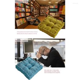 Pillow Suitable For Office Chair And Sofa Thickened Corn Velvet Tatami With Bay Window Soft Fabric Padding