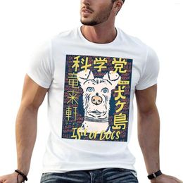 Men's Polos White Dog T-Shirt Customized T Shirts Short Sweat Edition Shirt Men