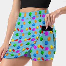Skirts Gotta Crush Some Candy Woman Fashion 2024 Pant Skirt Mini Office Short Saga