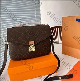 Luxury metis envelope Messenger Wallets designer bag Pochette Women Genuine Leather mens lady Shoulder Bag Cross Body sling Vintage Totes satchel hand bag