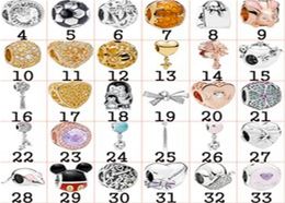 925 Sterling Silver High Quality stones Charm Bead Pendant Fit DIY Bracelet Fashion Women Extraordinary Original Jewellery Custom Birthday Gift4057520