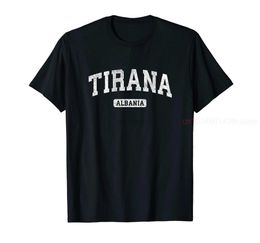 Men's T-Shirts 100% Cotton Tirana Albanian Retro Sports Design T-shirt Mens UNISEX T-shirt Size S-6XL d240509