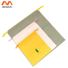 Storage Bags Bag Dust-proof Moisture-proof Cute Cartoon Household Clothes Packing And Finishing Waterproof Drawstring